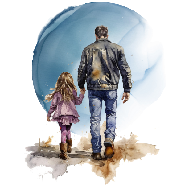 Un père et sa fille